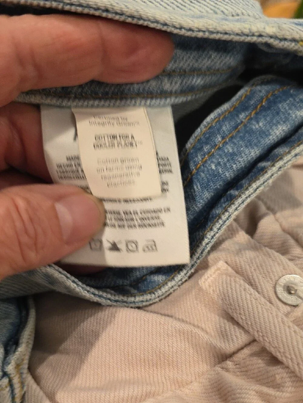 NEW $268 AGOLDE LEX LOW SLUNG BAGGY JEANS IN LIGHT BLUE #2 SIZE 27 - Picture 15 of 16
